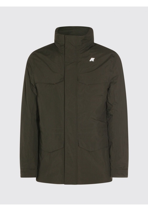 Coat K-WAY Men color Green