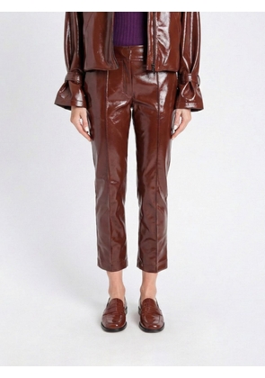 Pants TWINSET ACTITUDE Woman color Brown