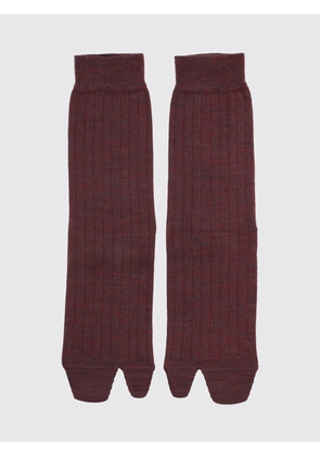 Socks MAISON MARGIELA Men color Burgundy