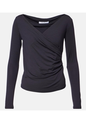 Max Mara Yale draped top