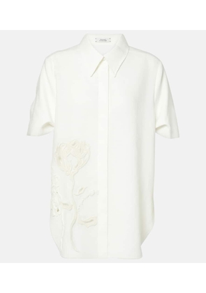 Dorothee Schumacher Embroidered Beauty linen shirt