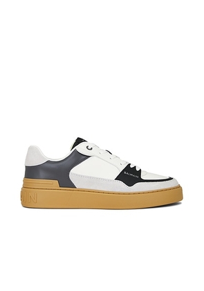 BALMAIN Court Flip Sneaker in Gris - Grey. Size 43 (also in ).
