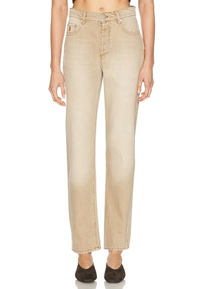 By Malene Birger Chicago Straight Leg in Toasted Coconut - Beige. Size 26 (also in 27, 28, 29, 30).