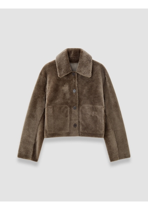 Alloway Reversible Soft Shearling Jacket - 44