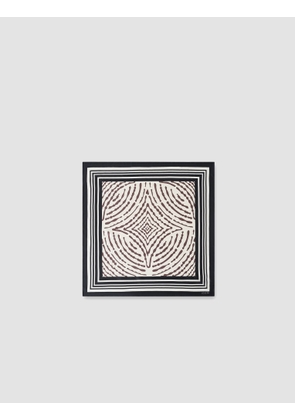 Saff Large Silk Scarf - One Size