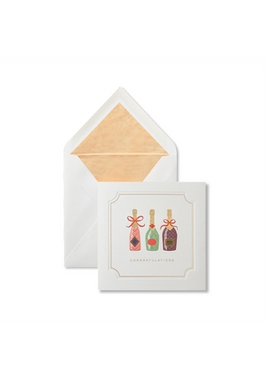 Champagne Congratulation Card