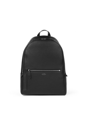Smythson Backpack In Ludlow In Black