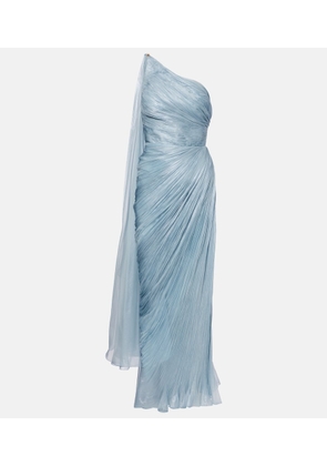 Maria Lucia Hohan Florencia one-shoulder silk gown