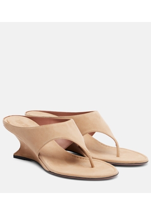 Paris Texas Nina suede thong sandals