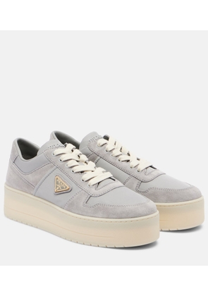 Prada Downtown Re-Nylon platform sneakers