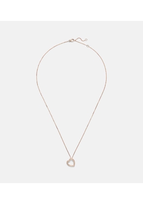 Repossi Antifer 18kt rose gold (750/1000) pendant necklace with diamonds