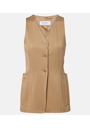 Max Mara Falla cotton vest