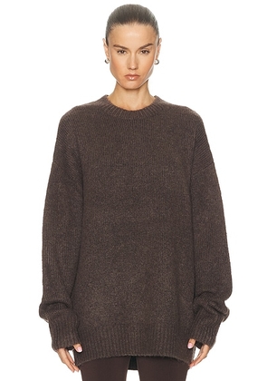 SEROYA May Sweater in Slate Brown - Brown. Size S (also in ).