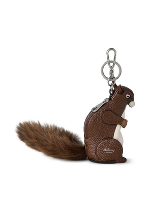 Mulberry Women's Leather Case Keyring - Squirrel Multi Colour