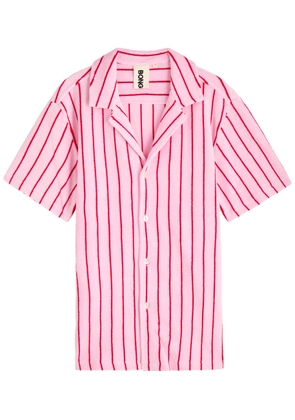 Bongusta Naram Striped Terry Shirt - Pink - 2 (L)