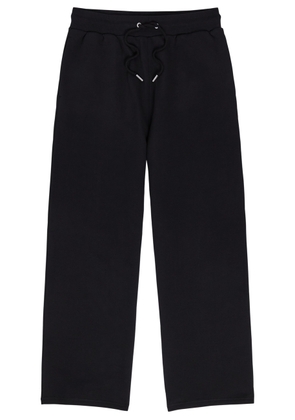 Ami Paris Logo-embroidered Cotton Sweatpants - Black - S