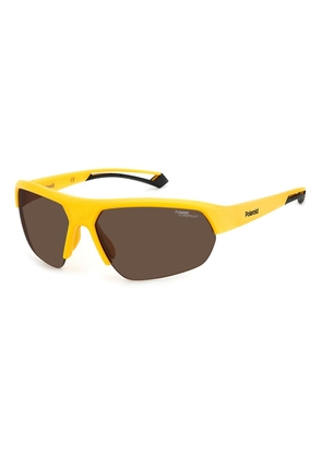 Yellow Resin Sunglasses