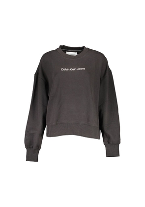 Black Cotton Sweater - XL