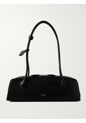 Alaïa - Le Teckel Textured-leather Shoulder Bag - Black - One size