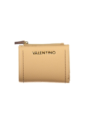 Beige Polyethylene Women Wallet