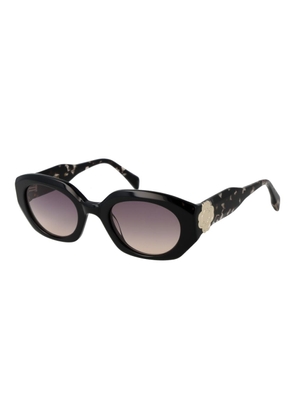 Maje Black Acetate Sunglasses