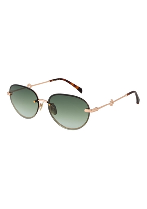 Maje Gold Metal Sunglasses