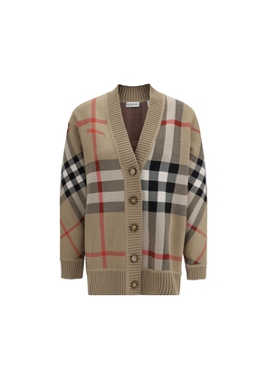 Burberry Beige Polyester Cardigan - S