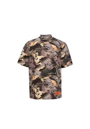 Heron Preston Bicolor Cotton T-Shirt - S