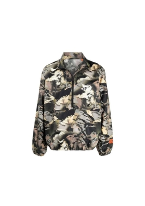 Heron Preston Bicolor Polyamide Shell Jacket - S