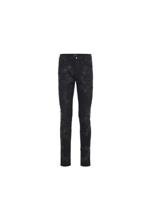 Amiri Gray Cotton Skinny Jeans - W30