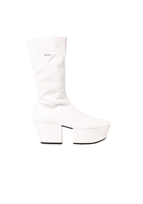 Prada White Polyethylene Boots - EU37.5/US7.5