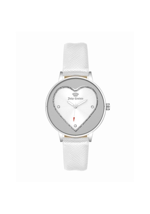 Juicy Couture White Plastic Dress Watch