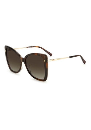 Missoni Brown Plastic Sunglasses