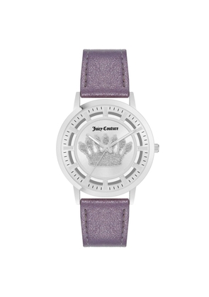 Juicy Couture Purple Plastic Dress Watch