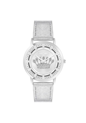 Juicy Couture Silver Plastic Dress Watch