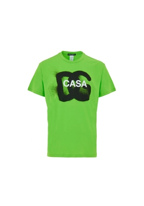 Dolce & Gabbana Green Cotton Sportswear - L