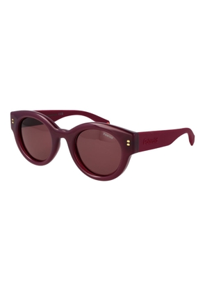 Polaroid Purple Plastic Sunglasses