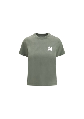 Amiri Green Cotton T-Shirt - S
