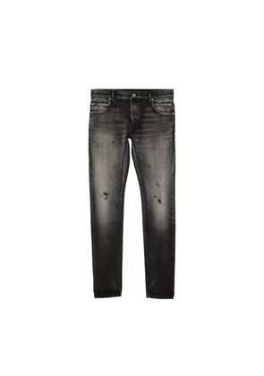 Balmain Black Cotton Skinny Jeans - W33
