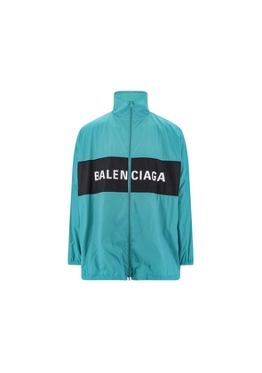 Balenciaga Bicolor Polyamide Shell Jacket - S