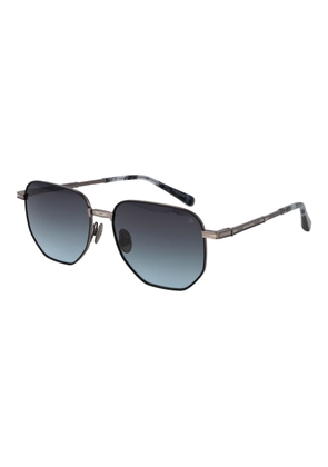Scotch & Soda Black Metal Sunglasses