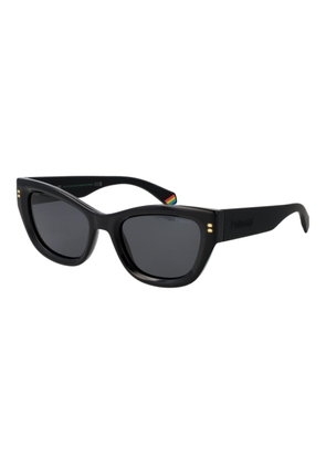 Polaroid Black Polycarbonate Sunglasses