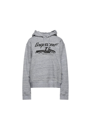 Dsquared² Gray Cotton Sweatshirt - M
