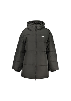 Fila Black Polyester Shell Jacket - XS