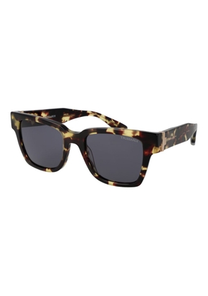 Trussardi Brown Acetate Sunglasses