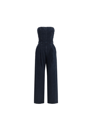 Agolde Blue Cotton Jumpsuit - M