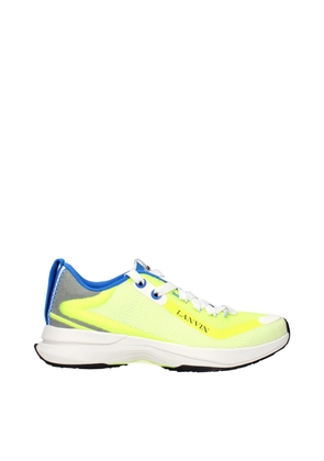 Lanvin Yellow Fabric Athletic Sneakers - EU40/US7