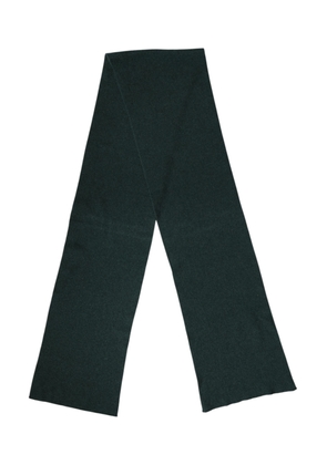 Dolce & Gabbana Green Cashmere Knitted Neck Wrap Shawl Scarf