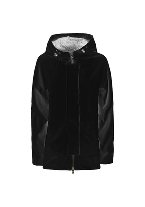 Yes Zee Black Polyester Rain Coat - XXL