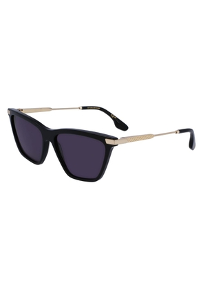 Victoria Beckham Black Acetate Sunglasses